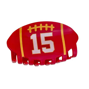 KC Football Hair Clips