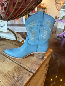 Zahara Sky Blue Boot