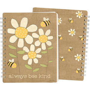 Always Bee Kind Spiral Notebook