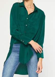 Eden Hunter Green Top