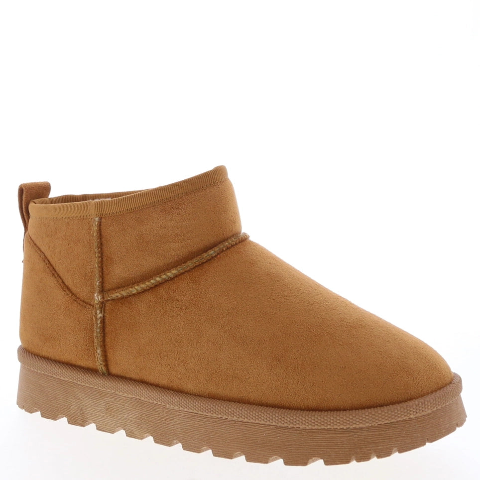 Top Moda Adam Cozy Booties - Tan
