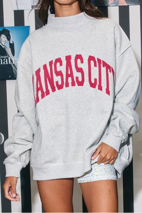 Reversible KC Mock Sweatshirt