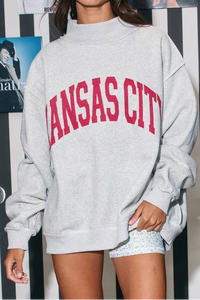 Reversible KC Mock Sweatshirt