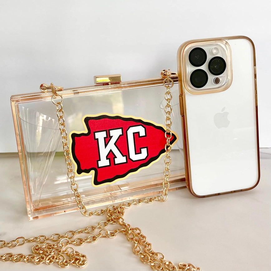 Clear Acrylic Handbag - KC