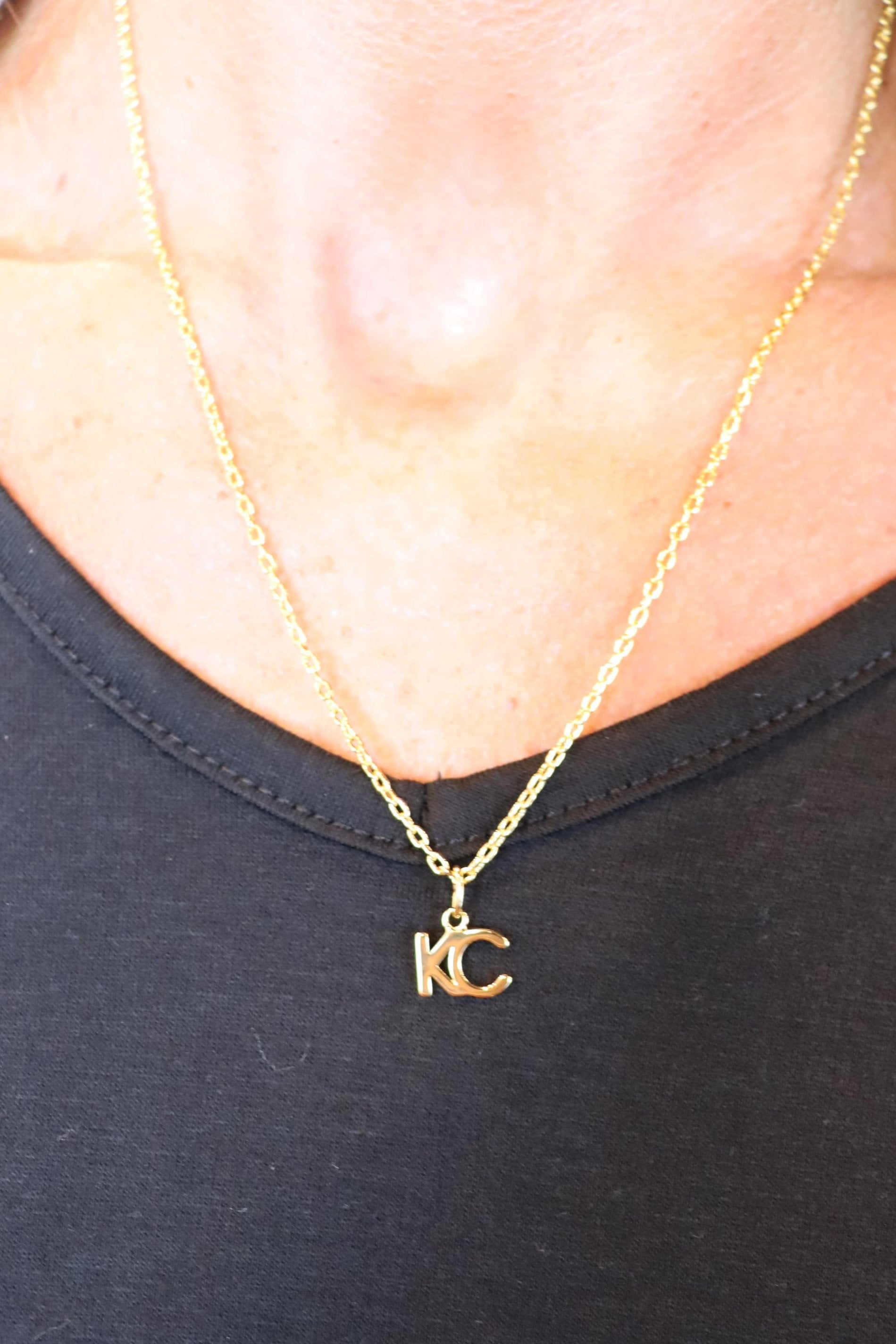 KC Initial Necklace