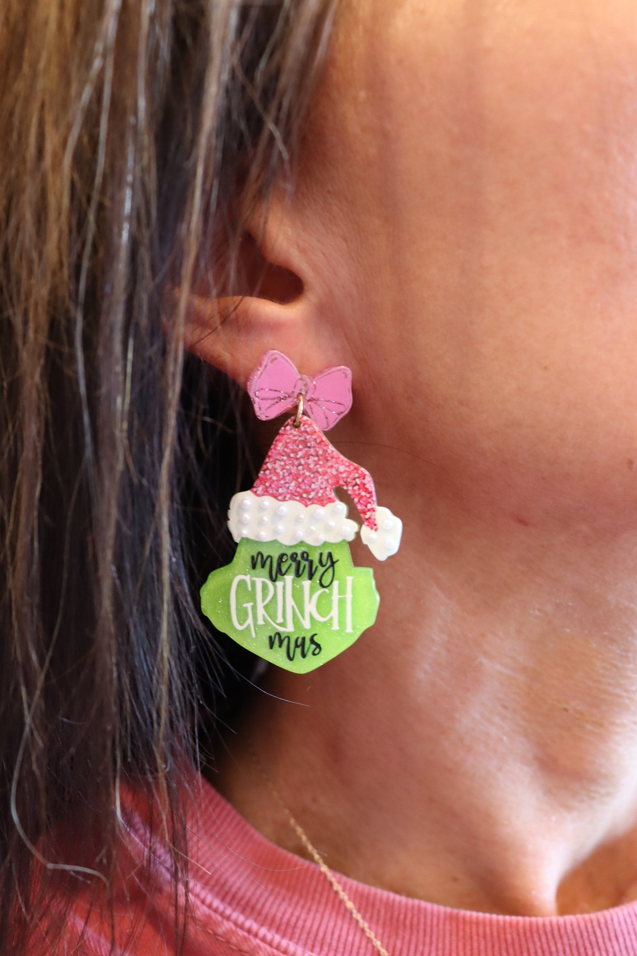 Grinch Earrings