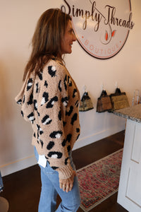 Leopard Print Soft Sweater