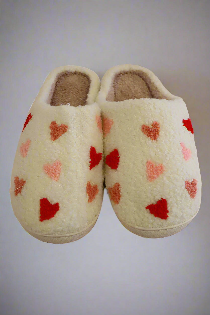 Heart Polka Dot Slipper