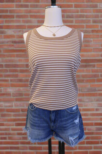 Z-Supply Elin Stripe Rib Tank