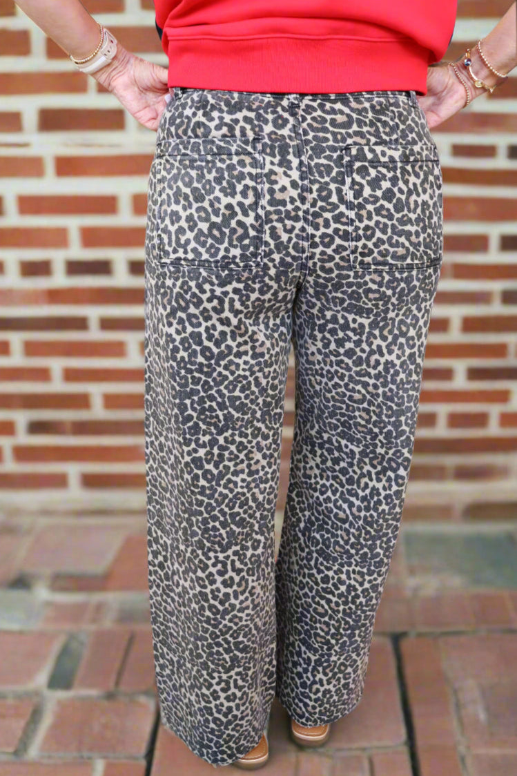 Leopard Print Pants