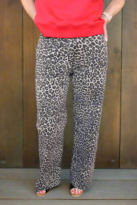 Leopard Print Pants
