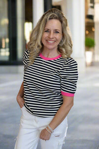 Little Italy Top - Navy