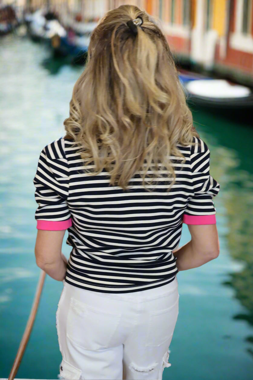 Little Italy Top - Navy