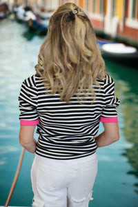 Little Italy Top - Navy