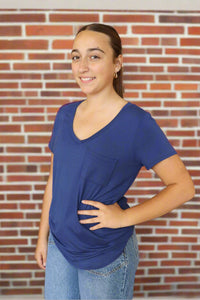 Blue Poppy Top