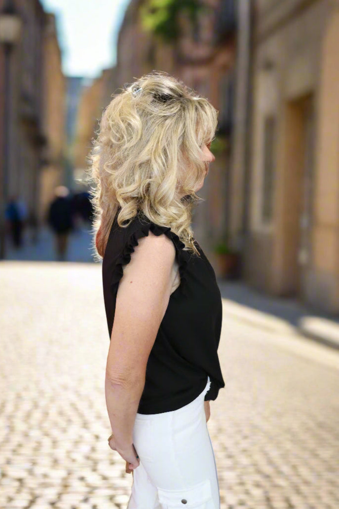 Summer Breeze Top-Black