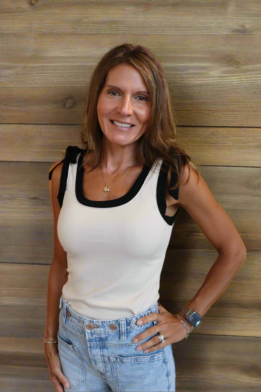 Rachel Bow Tank