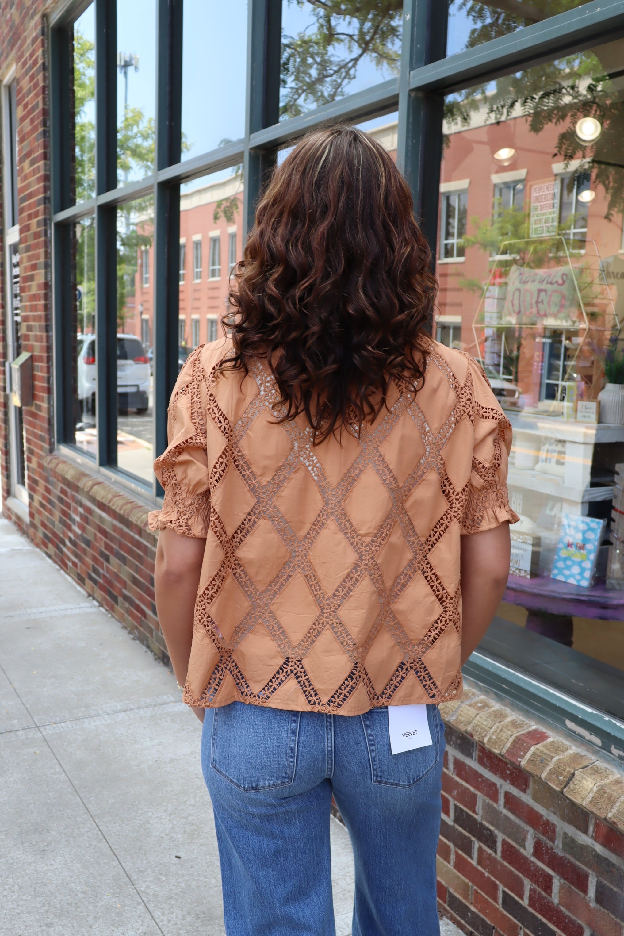 Spice Girl Top - Rust