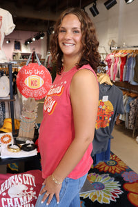 KC Mineral Graphic Tank - Mineral Scarlett Red