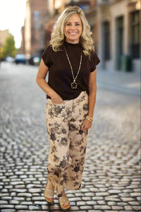 On the Town Pants - Taupe