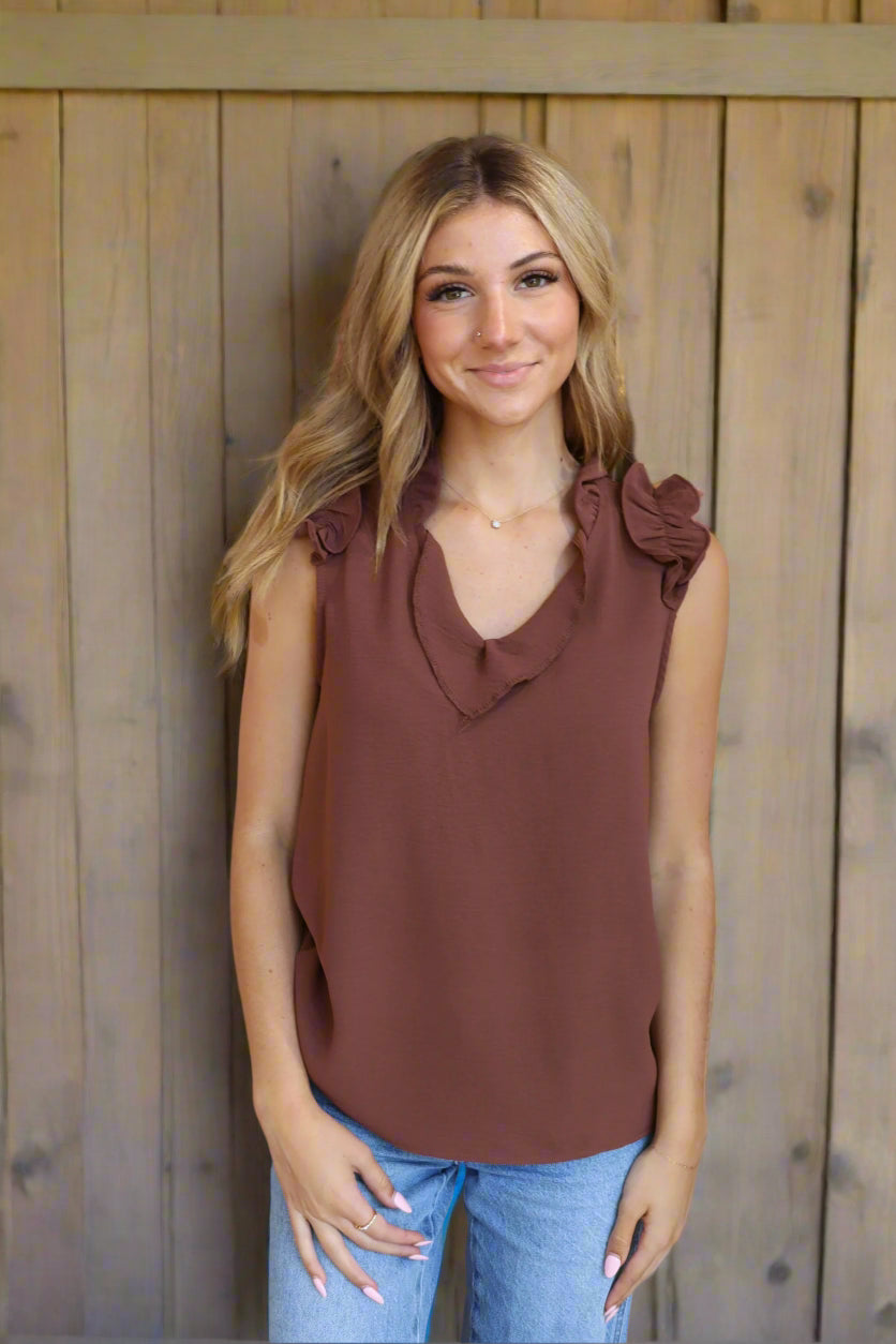 The Abby Flutter Top