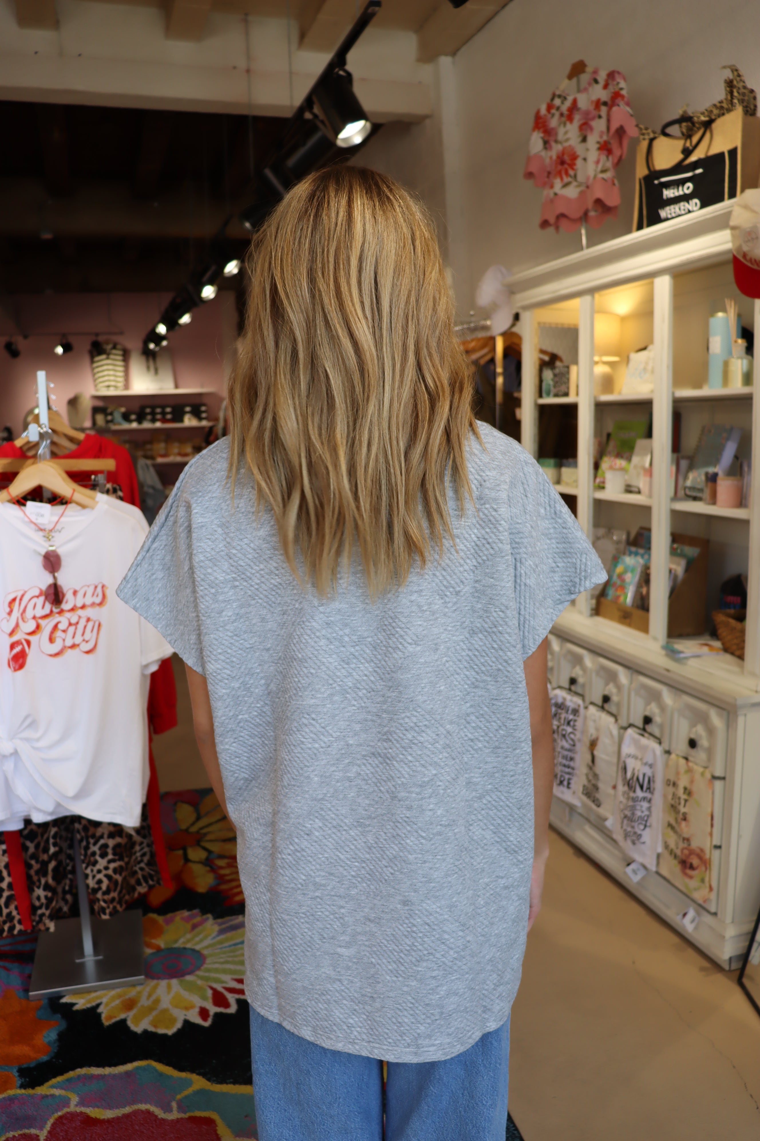 Anne Textured Top