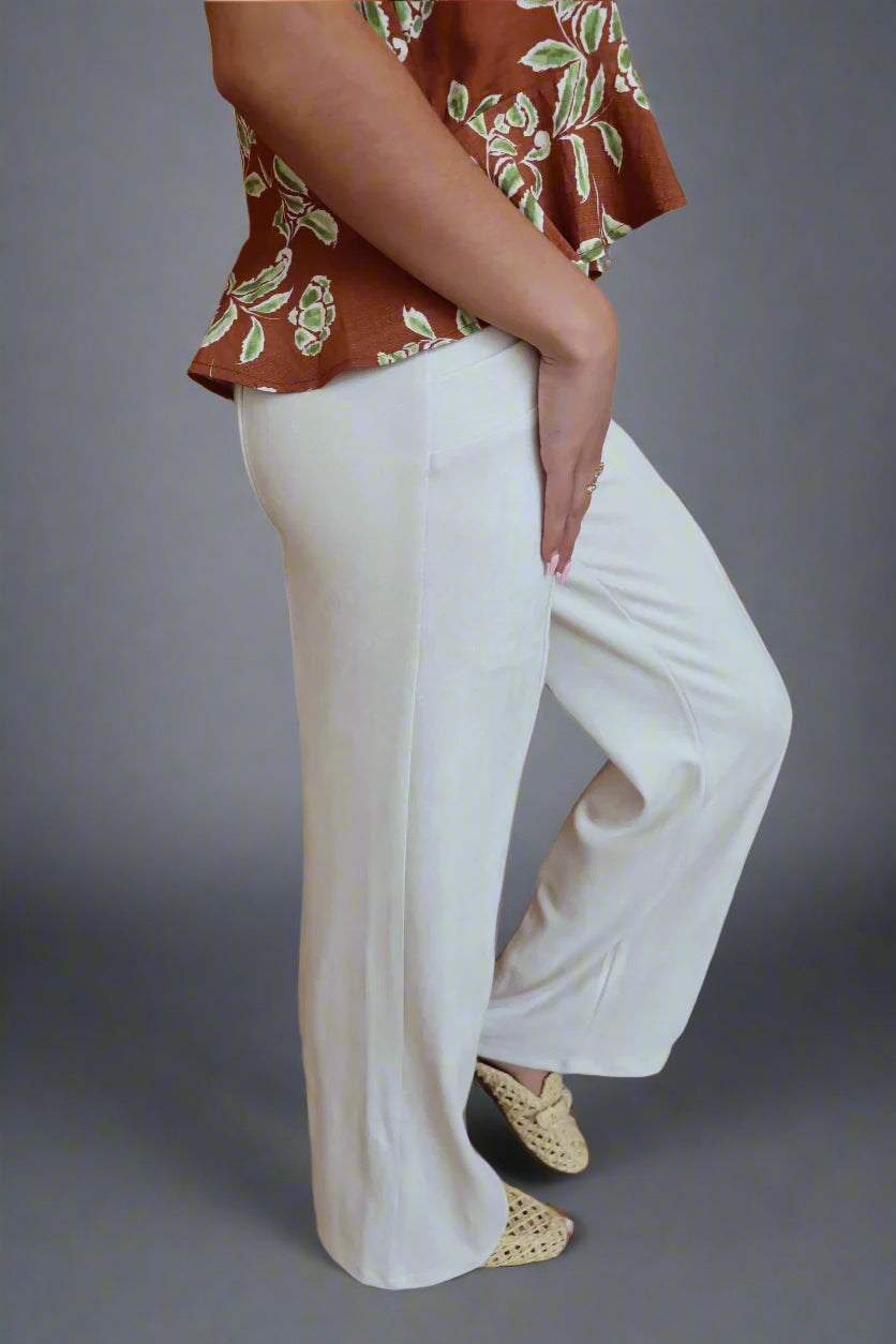 Time of the Season Pants - Ecru