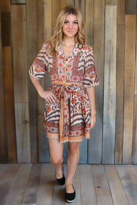 Clear as Day Dress - Multi