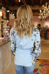 Savannah Top - Chambray