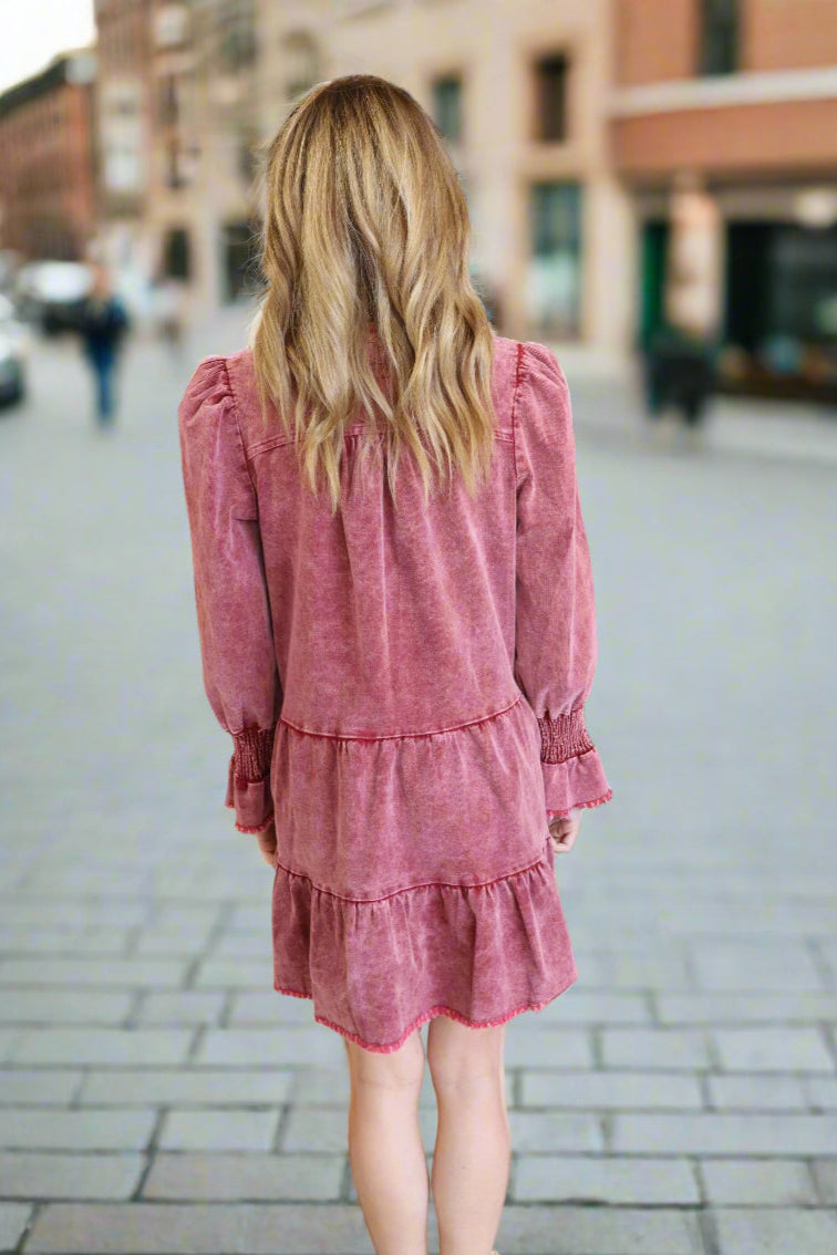Scottsdale Dress - Wine