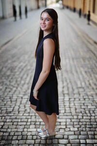 Saint Paul Navy Dress