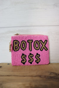 Botox Beaded Coin Bag