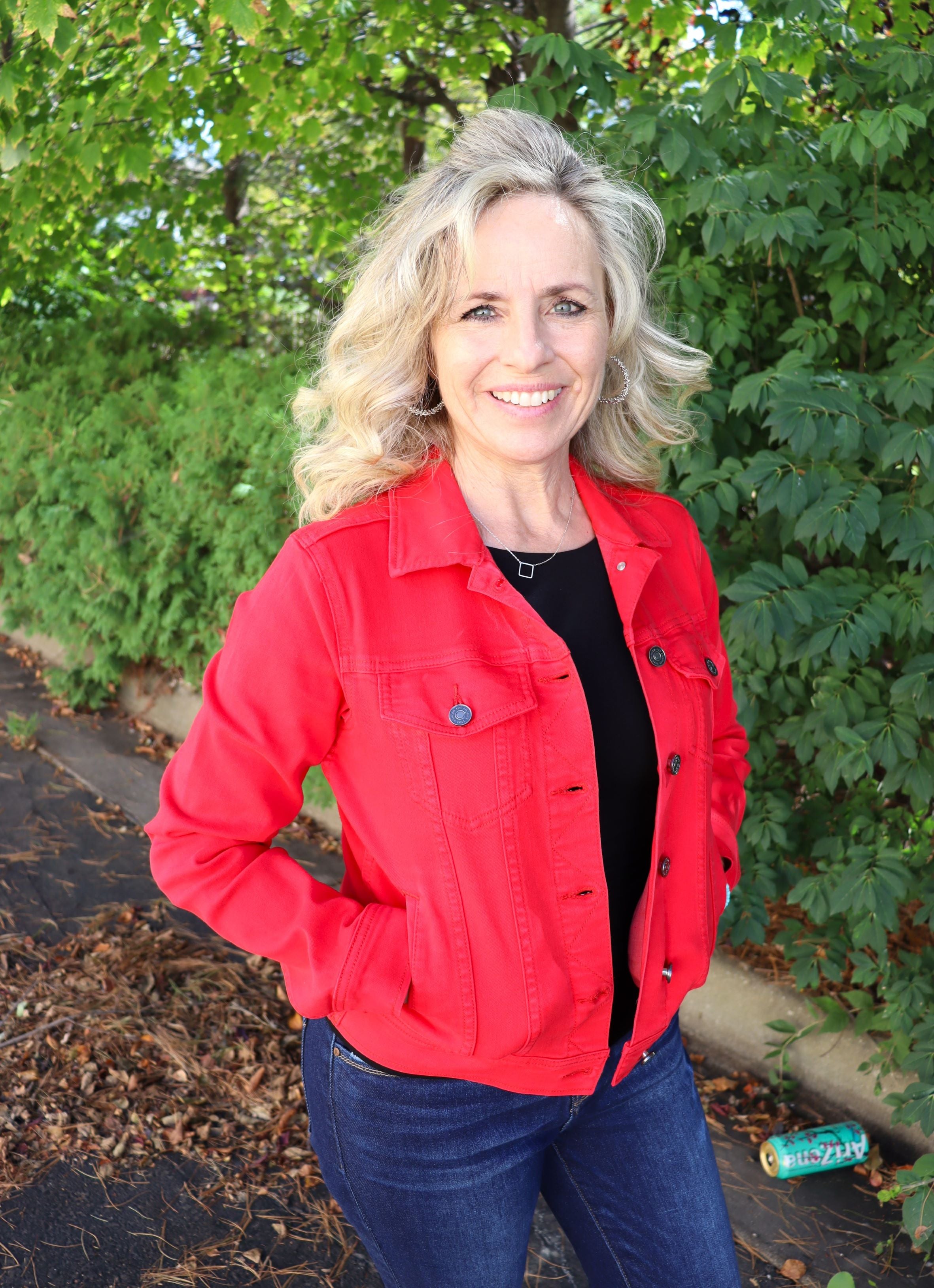 KanCan Zoey-Red Jacket
