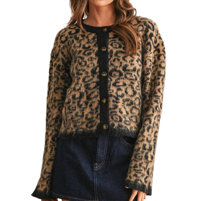 Leopard Day Cardigan