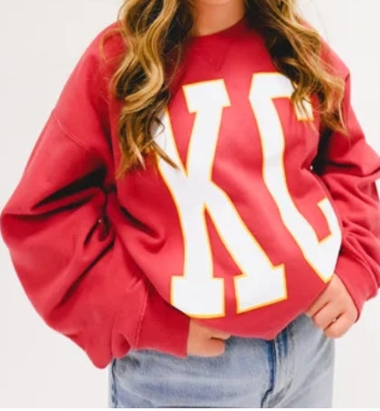The Stretch Crew Sweatshirt-Crimson