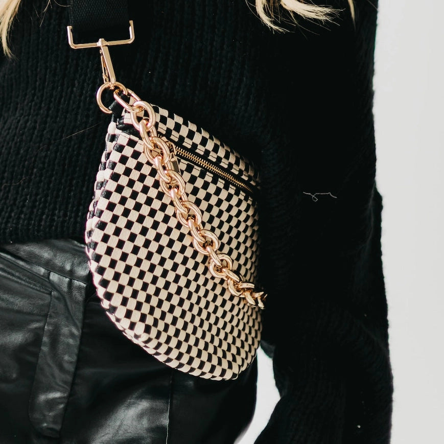 Sienna Slouchy Woven Shoulder Bag