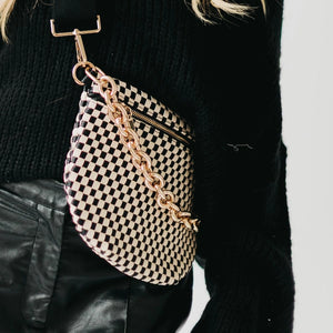 Sienna Slouchy Woven Shoulder Bag