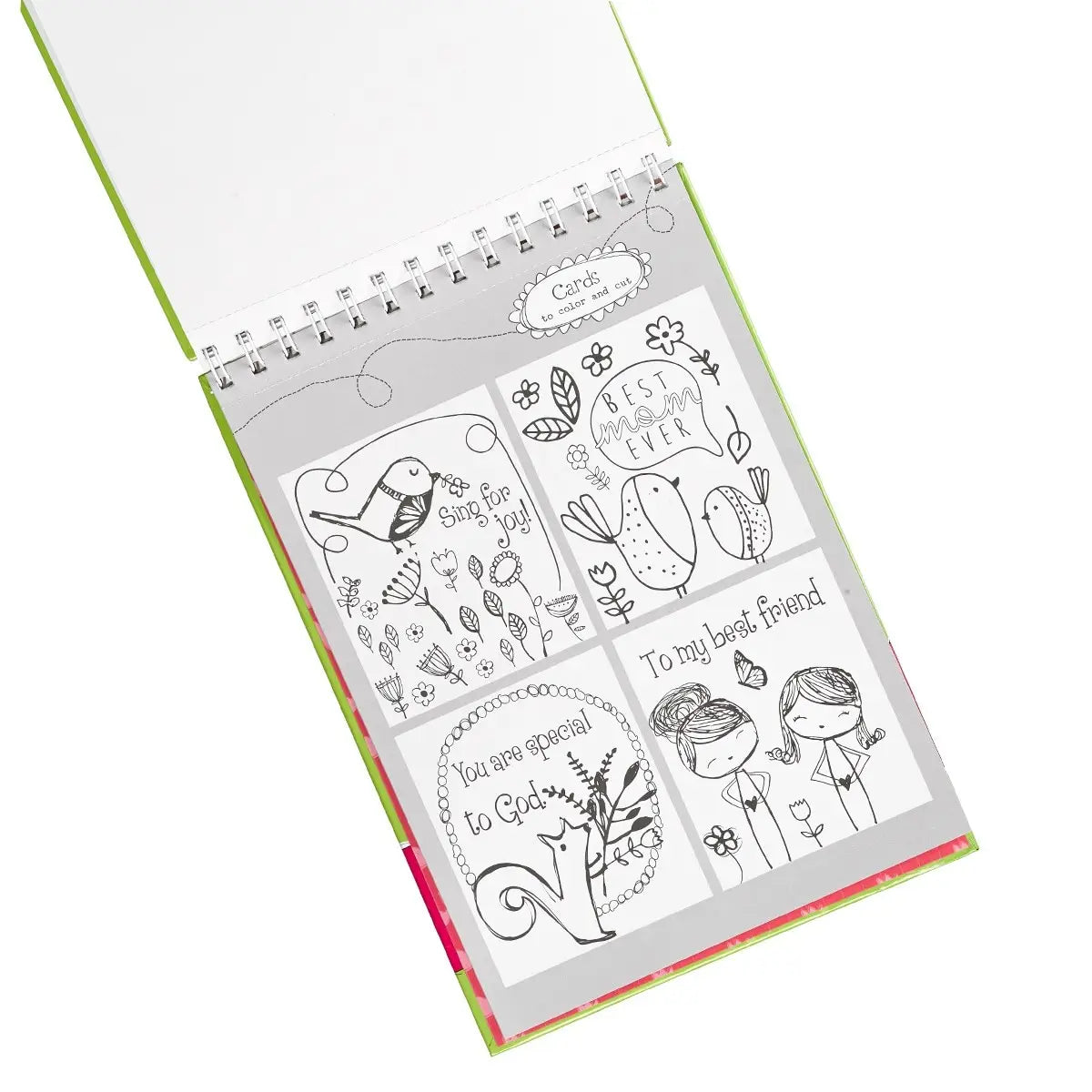 Inspirational Girls Coloring Book