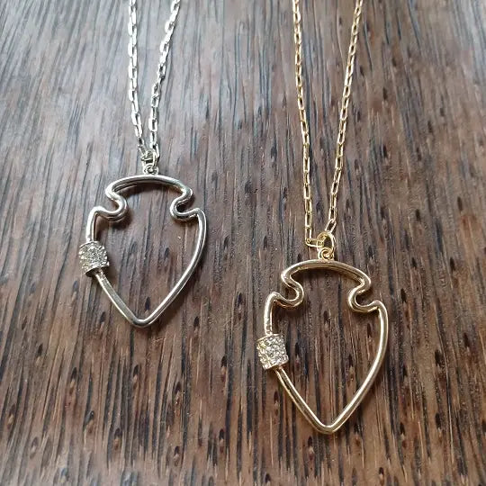 Arrowhead Bling Necklace