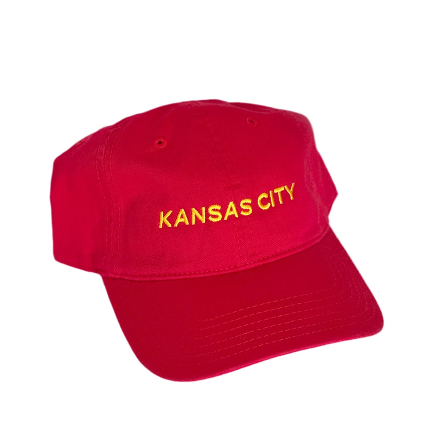 KC Red Embroidered Hat