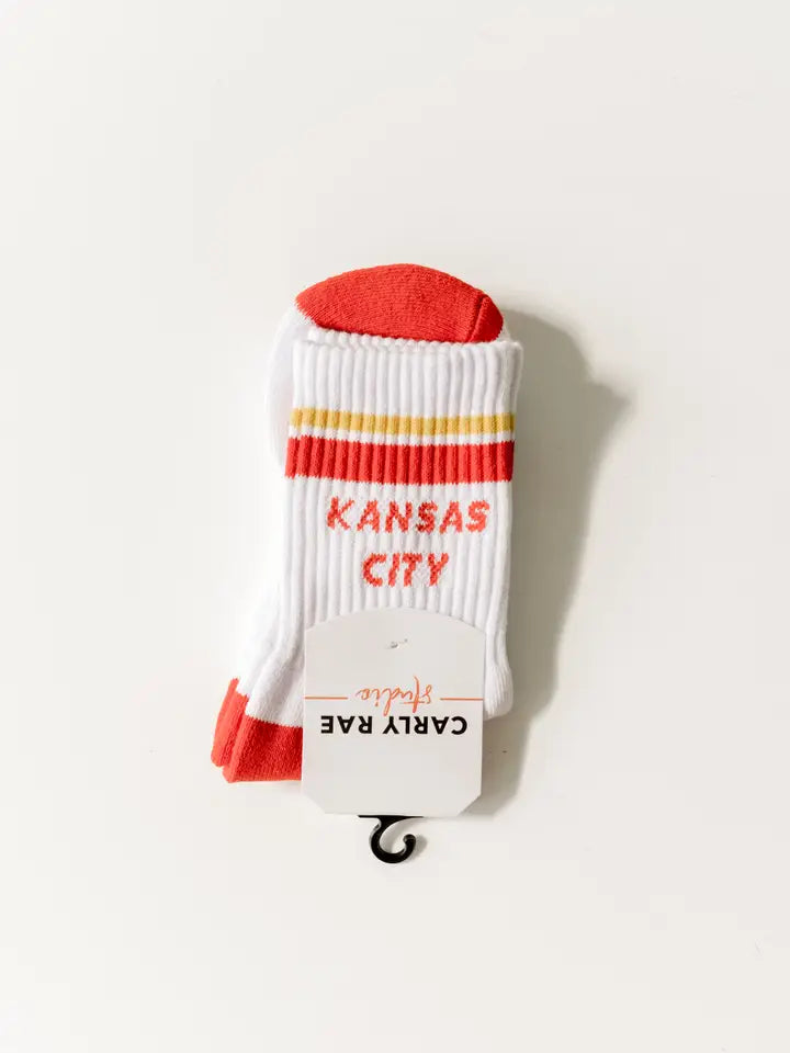 KCCrew Socks - Fits Women 6-9, Men's 4.5-8