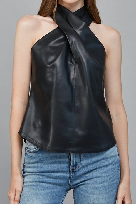 Jersey Black Top