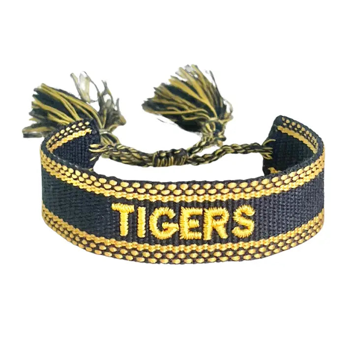 Embroidery Tigers Bracelet
