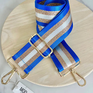 Shimmer Stripe Bag Strap