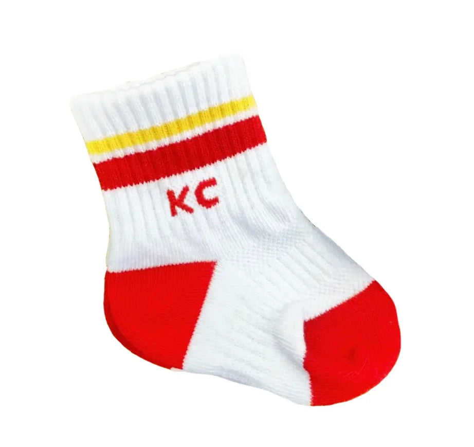 Kansas City Crew Socks - Baby 0-24 month