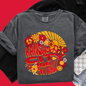 KC Football Retro Sun Tee