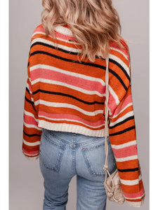 Foolish Heart Sweater-Multi Colored