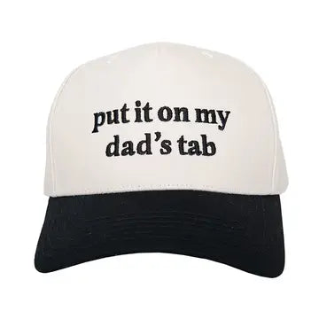 Put it on my Dad's Tab