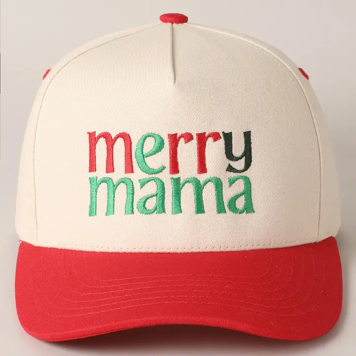 Merry Mama Hat-Red